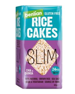 Slim Chia & Quinoa Rice Cakes