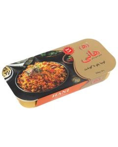 Hani Taste Of Persian Food Canned Rice And Green Beans With Meat- 350gms