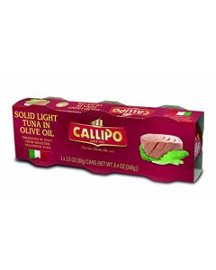 Italian Canned Tuna in Olive Oil Callipo 28 Oz Pack of 9