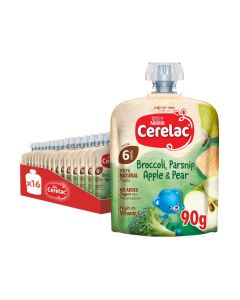 Fruits Puree Pouch In Broccoli Parsnip Apple And Pear
