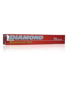Diamond Aluminum Foil Roll - 75 sq.ft