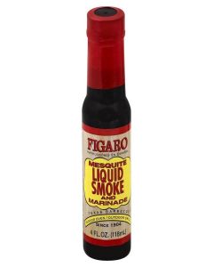 Figaro Mesquite Liquid Smoke and Marinade, 4 Ounce