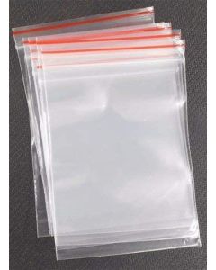 ProKart Premium Ziplock Bags Freezer/Microwave Safe Ziplock Pouch Fridge Food Vegetable Storage Bags Re-Usable, Washable, Transparent Bpa Free (8"X 12") (50 Ziplock Pouch)