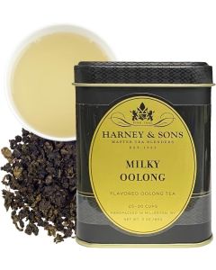 Harney & Sons Milky Oolong Tea - Flavored Loose Leaf Tea in 3 Ounce Tin