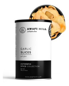 AWAFI MILL Dried Garlic Slices 100g - Lahsun - Allium sativum
