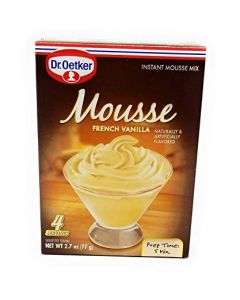 Dr Oetker French Vanilla Mousse 27Ounce Pack of 6