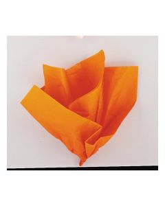 10 Orange Tissue Sheets