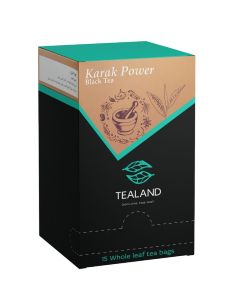 15 Sachet Box Karak Power Malty & Rich 100% Natural Ingredients Antioxidants Rich Helps Destress Soothing & Calming Tisane