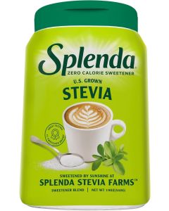 SPLENDA Naturals Stevia Zero Calorie Sweetener 19 Ounce Jar (540 g)