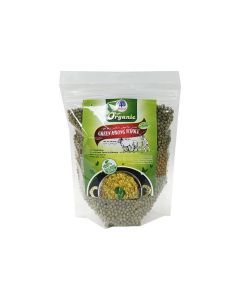 Organic Green Moong Whole 500G