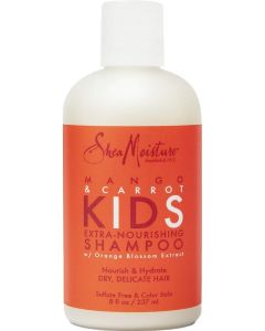 SheaMoisture, Kids Extra-Nourishing Shampoo, Mango & Carrot, 8 fl oz (237 ml)