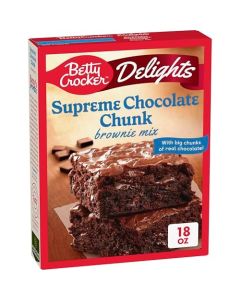 Betty Crocker Supreme Chocolate Chunk Brownie Mix 18 oz