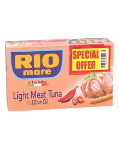 Rio Mare Light Meat Tuna In Olive Oil with Chilli 2 x 160 g