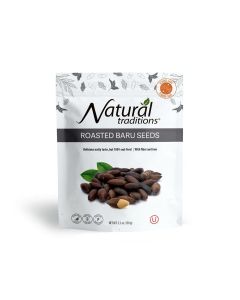 Natural Roasted Baru Seeds 5.3 oz Pkg