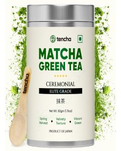 Tencha Ceremonial Elite Grade Matcha / Superior Grade Matcha / Japanese Matcha Green Tea / Spring Harvest / Sourced From Shizuoka, Japan / 50gms