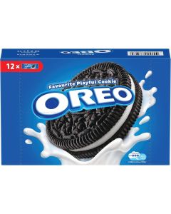 Oreo Milk And Chocolate Taste Cookies - 12 Individually Wrapped Cookies (36.8g each)
