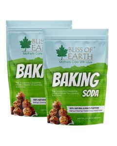 Baking Soda For Food & Cleaning Purpose 900gm Pure Sodium Bicarbonate for Baking Cleaning and Deodorizing Food Grade Non GMO Eco Friendly Pack of 2