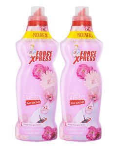 Force Xpress Floor cleaner Flower blossom floral 2x1L