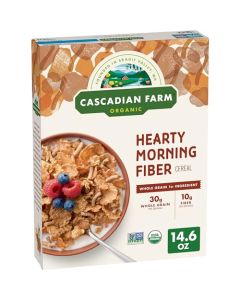 Cascadian Farm Organic Hearty Morning Fiber Cereal 146 oz Box