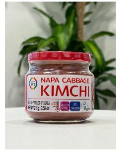 LE UNI SURASANG KIMCHI IN GLASS BOTTLE 215 GM