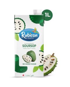 Soursop (Guanabana) Fruit Juice, With Vitamin C, No Added Sugar