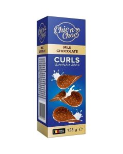 Milk Chocolate Curls Cips, Belgium