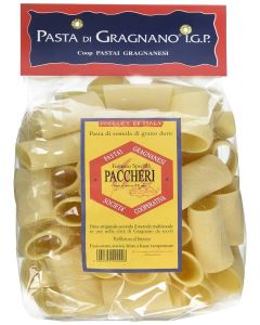 Pastai Gragnanesi Paccheri Organic Italian di Gragnano I.G.P./ / USDA Certified Organic/ 17.6oz (500g)