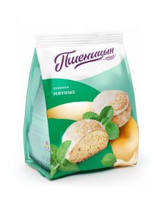 Pshenitsyn Gingerbread Cookies Mint (Ageevskiy),200 gm