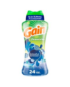 Gain Fireworks InWash Scent Booster Beads Blissful Breeze 24 oz