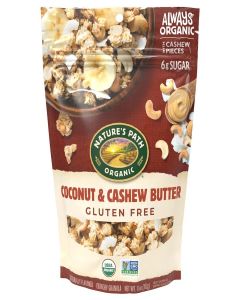 Nature's Path Organic Coconut & Cashew Butter Granola, 11 oz (Pack of 1), Gluten Free, Non-GMO