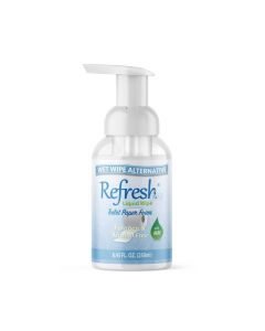 Refresh Liquid Wipe Free Toilet Paper Foam EcoFriendly Wet Wipe Alternative For Sensitive Skin Cleanses and Soothes with Witch Hazel and Aloe Plumbing and Septic Safe 250ml 845 Fl Oz