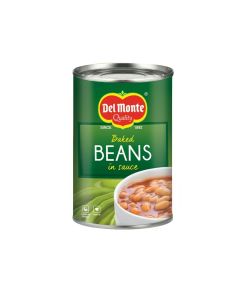 Baked Beans, 450g / Beans in Tomato Sauce / Tangy and Flavourful / Source of Protein / Low in Fat / for Soups and Salads / Packaged Vegetable