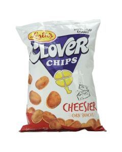 Leslies Clover Chips, Cheesier Corn Snacks Fortified with Vitamins- 145gms