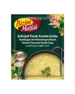 Bizim Mutfak Chicken Flavoured Noodle Soup 58g