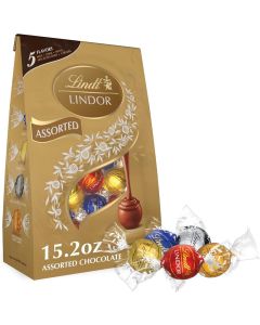 Lindt LINDOR Assorted Chocolate Truffles - 15.2 oz