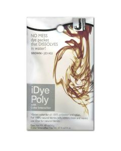 Brown for Natural Fabrics Polyester and Nylon 14gm Fabric DyeiDye Jacquard