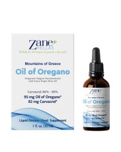Zane Hellas 50 Oregano Oil Greek Essential Oil of Oregano 86 Min Carvacrol 82mg Carvacrol Per Serving Probably The Best Oregano Oil in The World 1 fl oz 30ml
