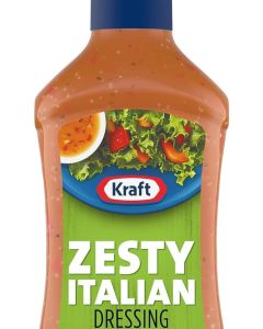 Kraft Zesty Italian Salad Dressing, 16 fl oz