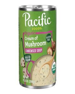 Pacific Foods Organic Cream of Mushroom Soup, 10.5 oz Can