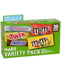 MARS CHOCOLATE SNICKERS TWIX MILKY WAY 3 MUSKETEERS Bulk Milk Chocolate Full Size Candy Bars Halloween Chocolate Candy Variety Pack 5368 oz 30 Bars
