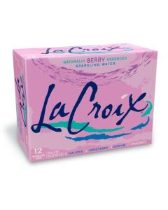 La Croix Sparkling Water Berry 12 Fl Oz pack of 12