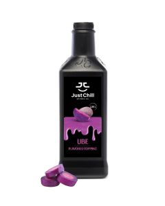 Ube Flavoured Topping 1.89L – Vegan & Halal Certified Purple Ube Sauce for Coffee, Desserts & Cafe Beverages