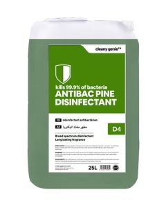 Antibacterial Disinfectant Cleaner Concentrate Liquid - Pine Fragrance 25L