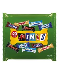 Minis Mixed Chocolate 400g (20 pieces)