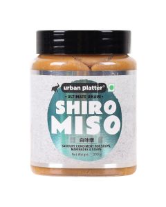 Platter Shiro Miso Paste, 300g (Light Miso / Fermented Soybean Paste / Preservative-Free / Umami Rich)