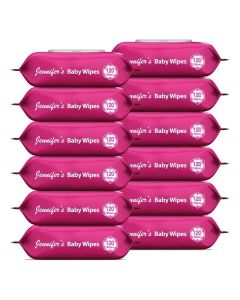 Jennifer's Baby Wipes, 12 X 120 Sheets