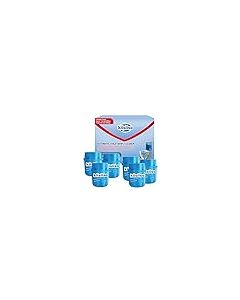 KIISIISO Toilet Bowl Cleaners 6 Bottles Automatic LongLasting Toilet Bowl Cleaner Tablets in Bottle for About 6 Months Supply Blue