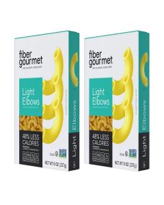Fiber Gourmet Low Net Carb Pasta Elbow Macaroni - 2 Pack