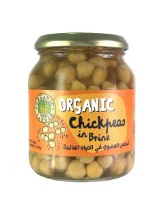 ORGANIC CHICKPEAS IN BRINE (350G)