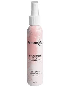 ArmourMe Antibacterial Period stain remover, Enzyme-Based stain remover for Clothes, New and Old Laundry,Blood Spot Cleaner,Plant-Based,Undergarments and Clothing Stain Remover.